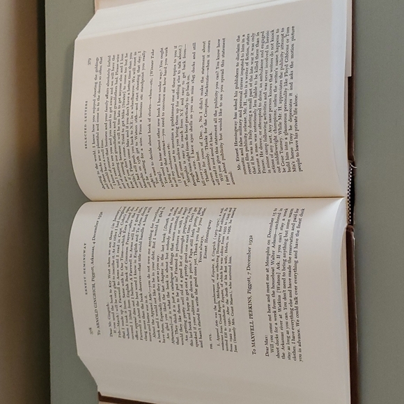 Vintage 1981 Ernest Hemingway Selected Letters - Carlos Baker - Picture 6 of 16